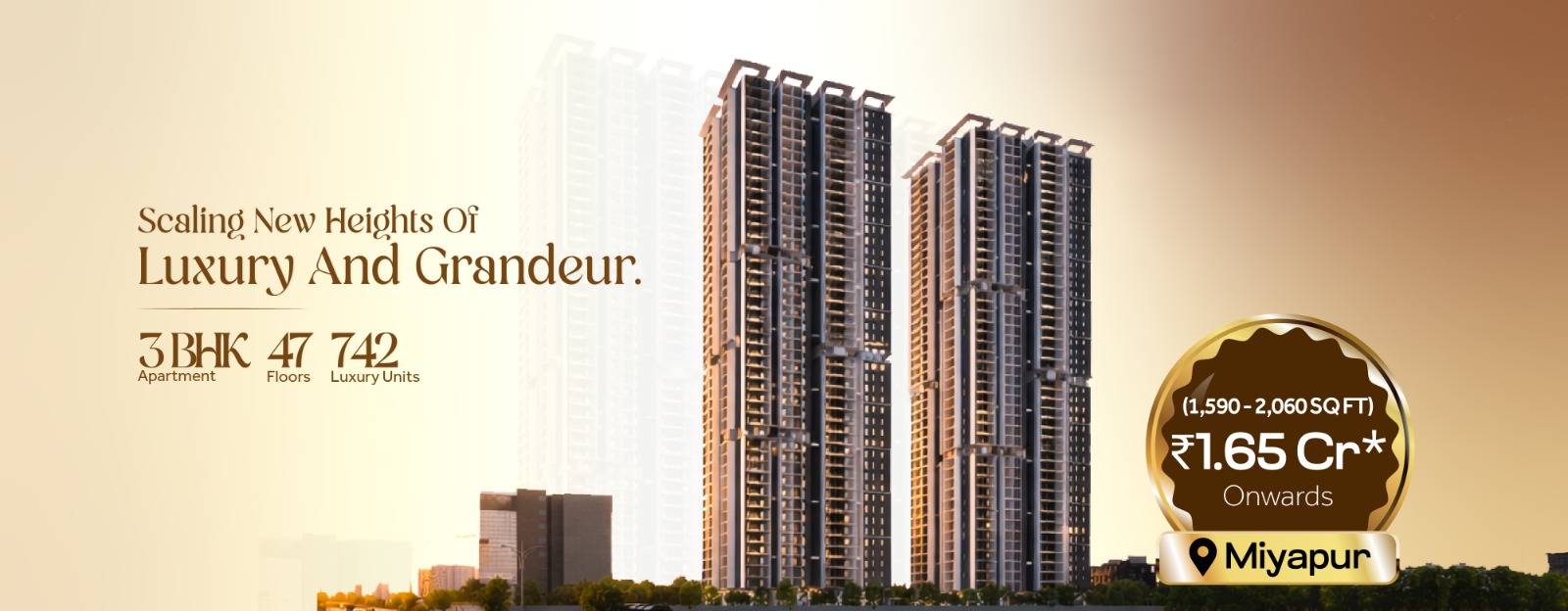 Residential tower view